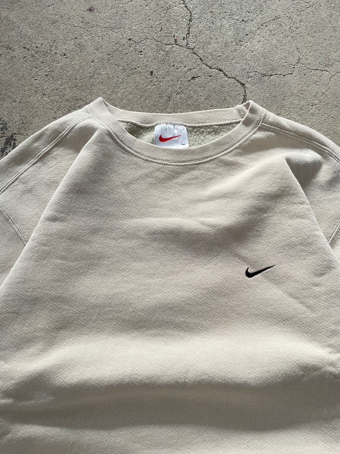 USA Made)90s Nike oatmeal sweatshrt 상품이미지3