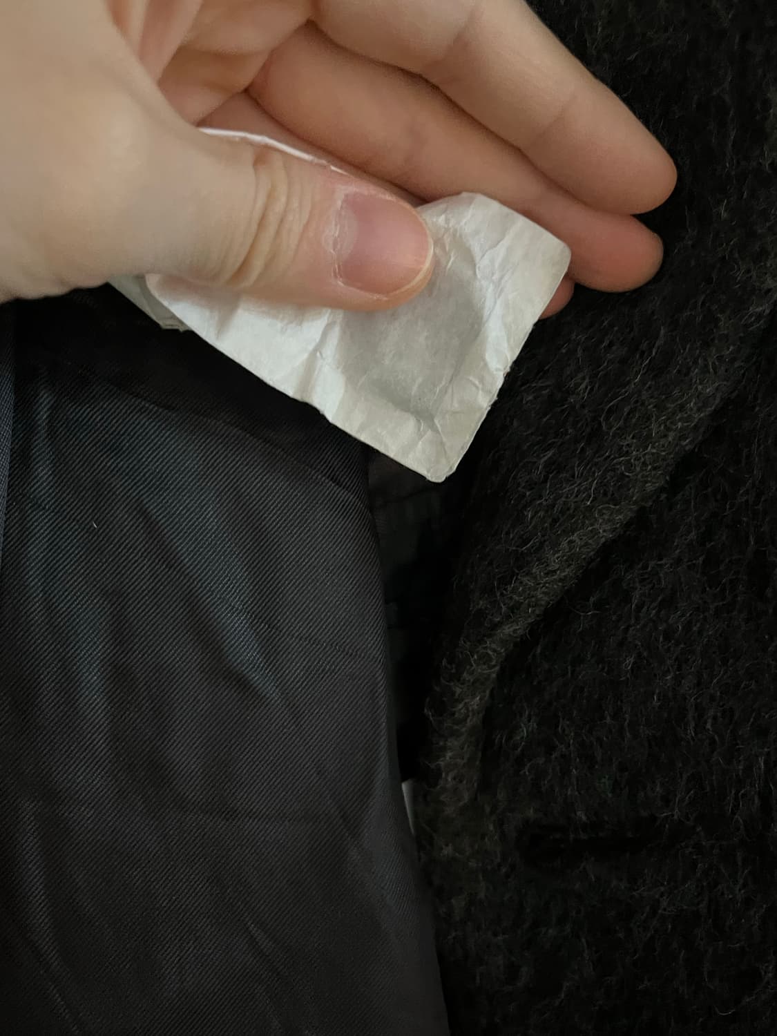 아르켓 Arket 울 알파카 블랜디드 벨티드 코트 다크 그레이 상품이미지7