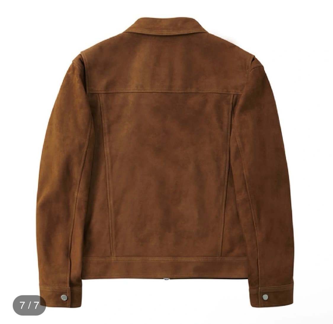 (신품급)느와르라르메스 스웨이드 자켓 (CAMEL)_48 상품이미지4