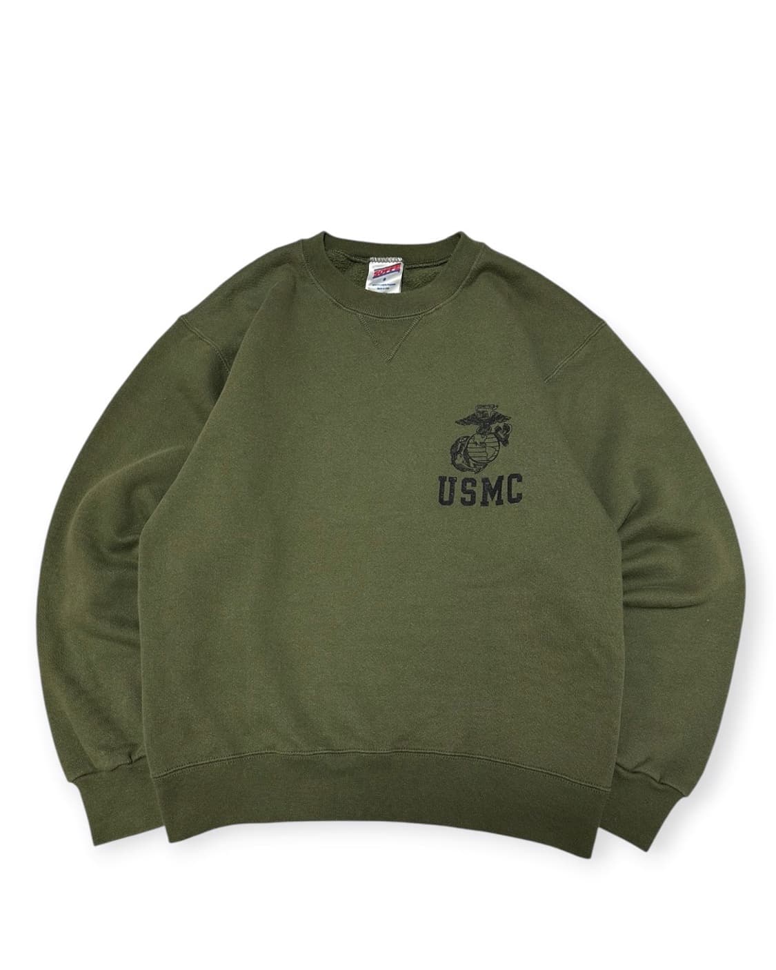 USMC 미해병대 카키 맨투맨 상품이미지1