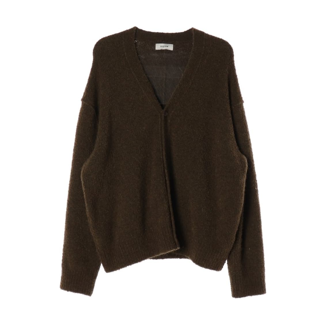 시스템 알파카 가디건 L 상품이미지1