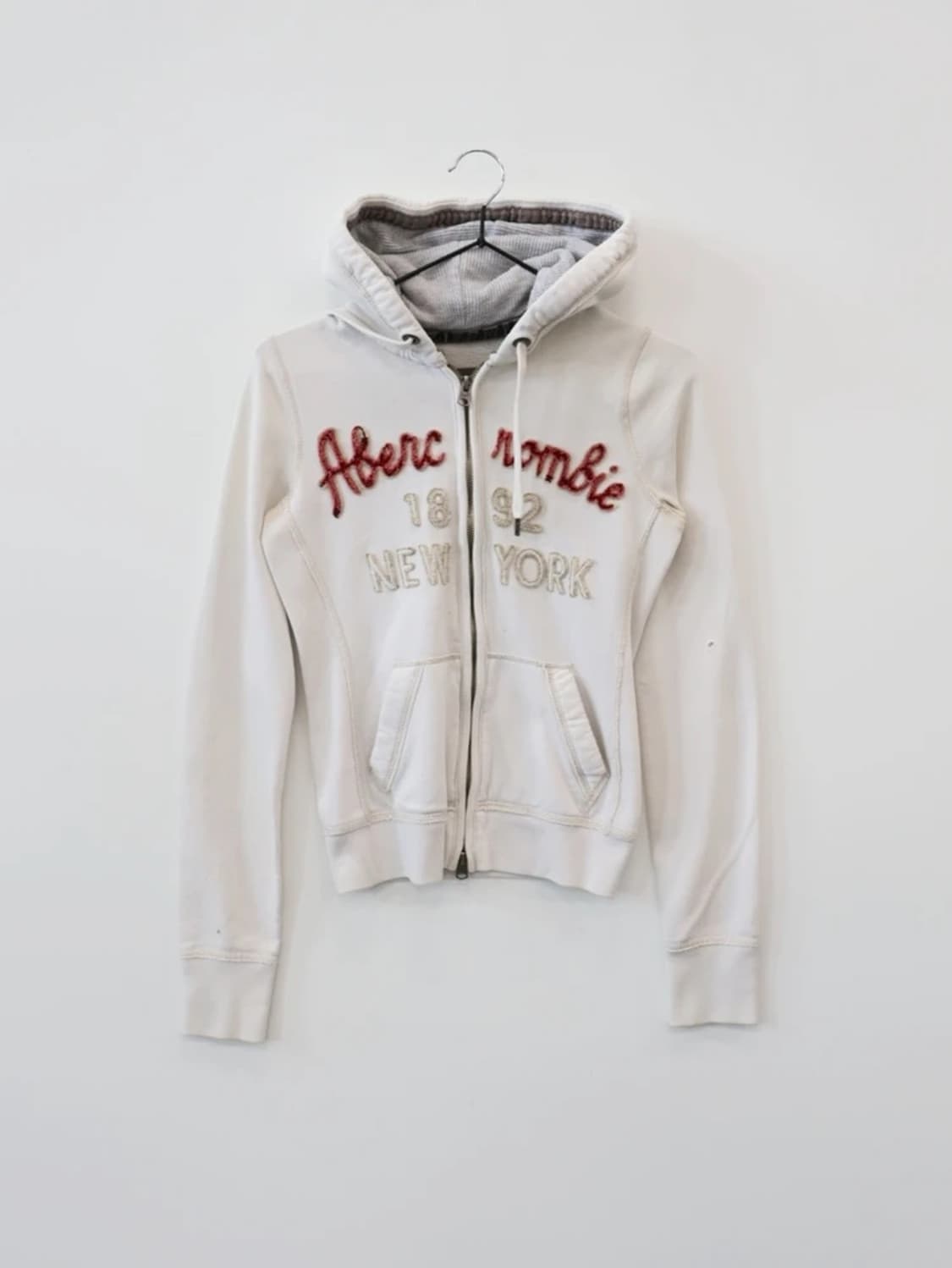 00s Abercrombie NYC Zip Hoodie 상품이미지4