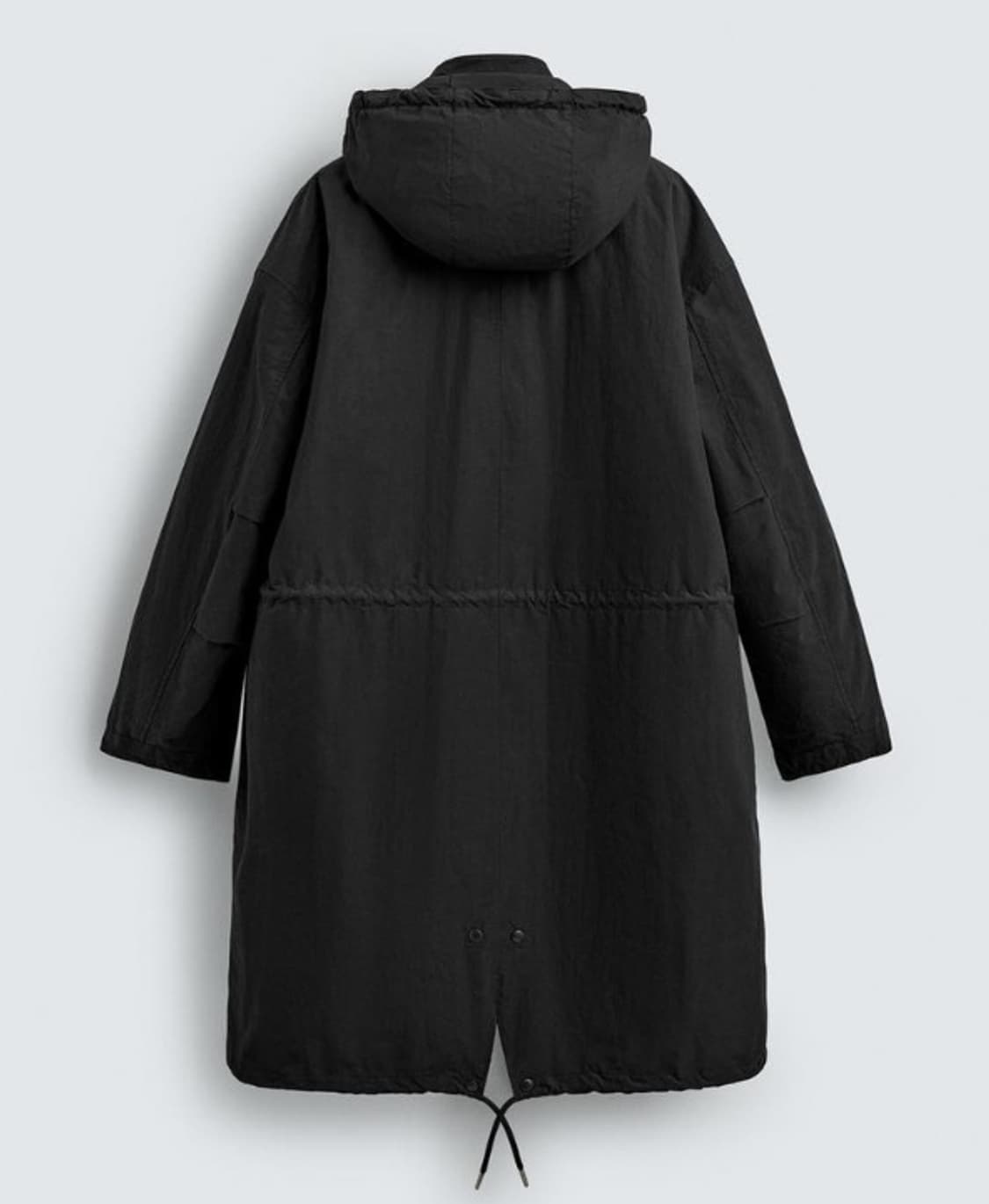 ZARA 자라 야상 점퍼 탈부착 투인원 파카 상품이미지2