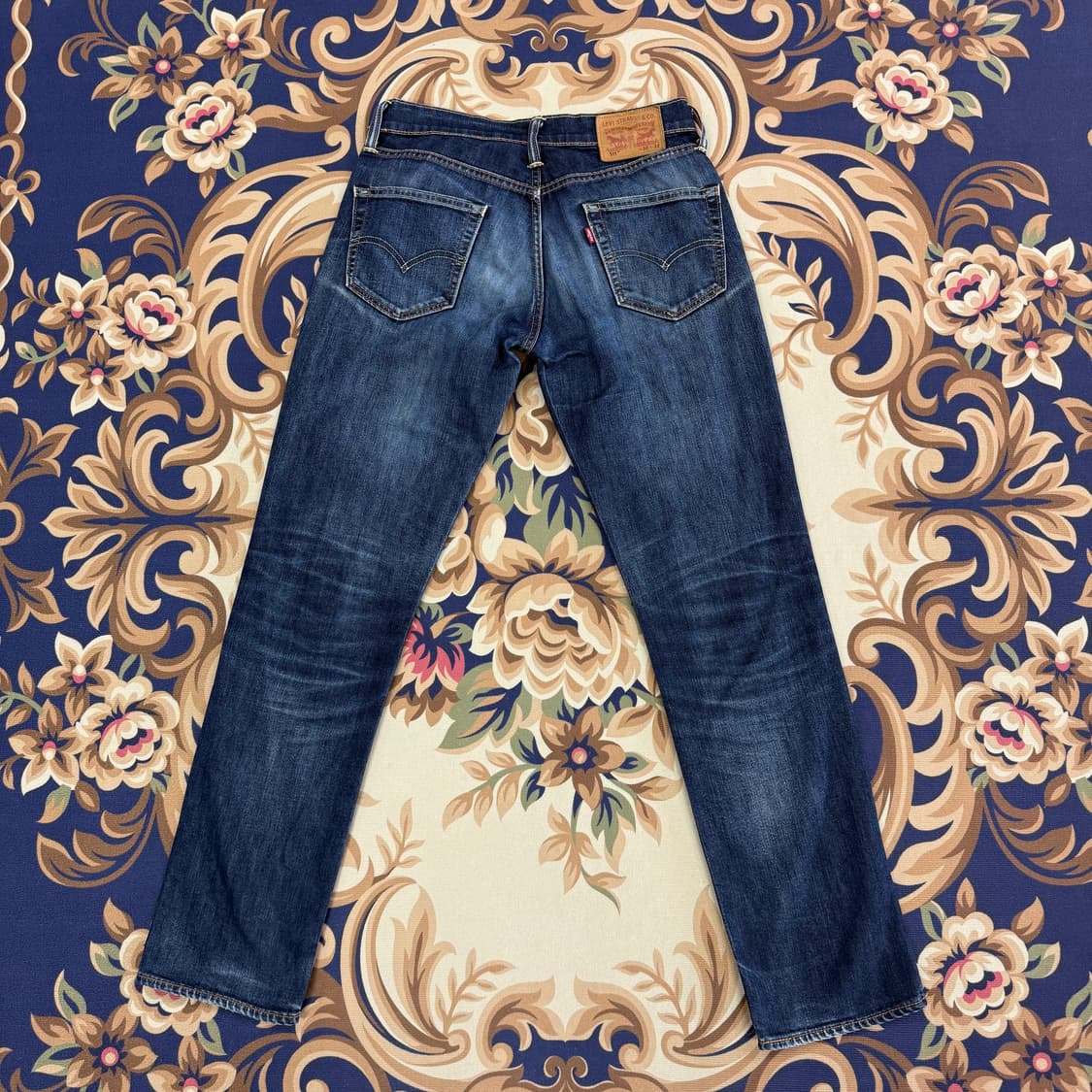 (3)하이드아웃 HIDEOUT 밴딩팬츠(네이비) 상품이미지6