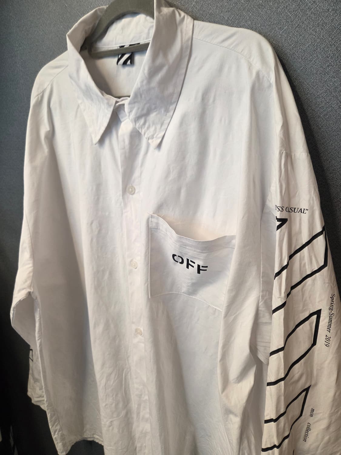 남성셔츠 (봄.가을용) 상품이미지3