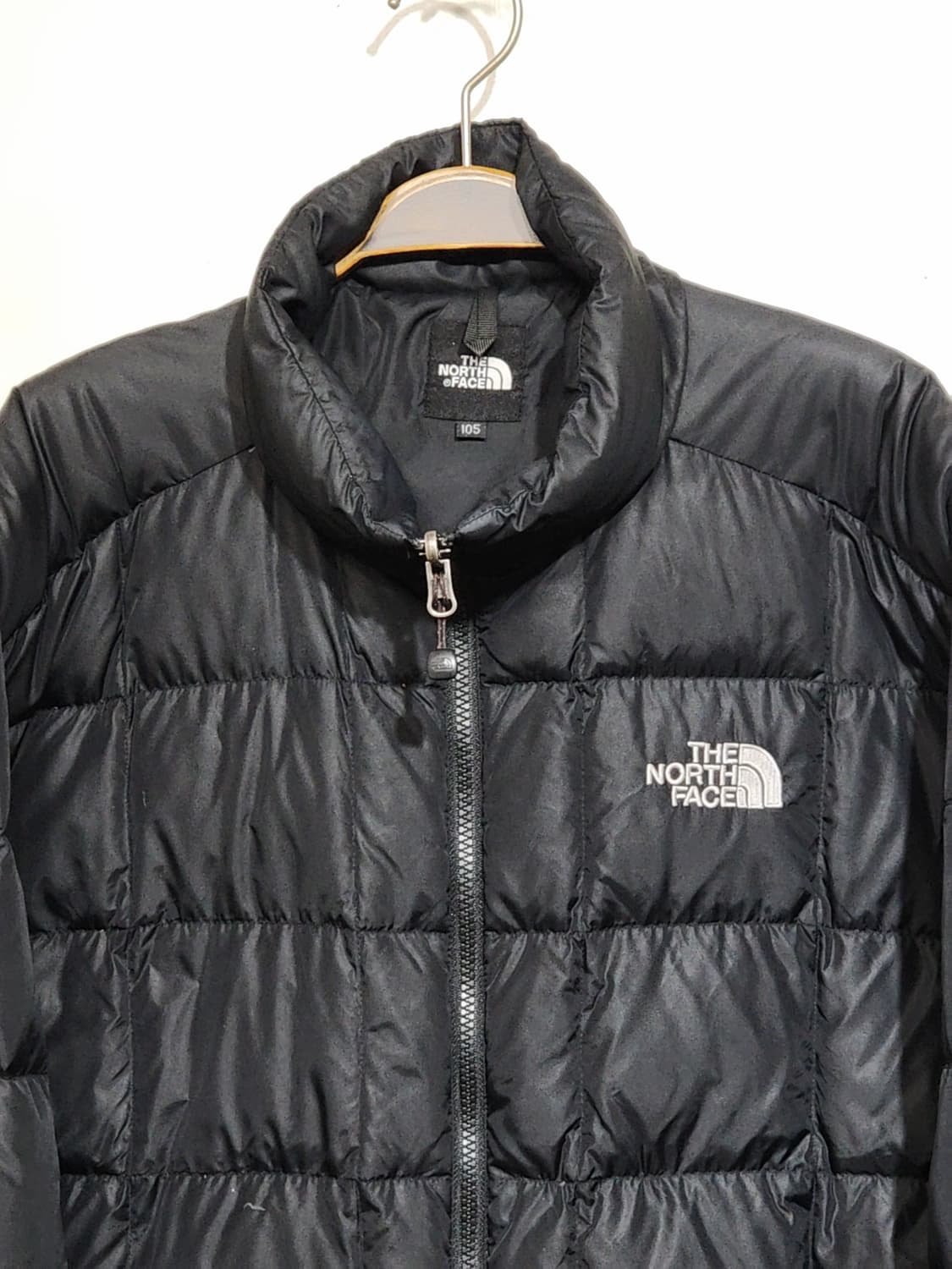 (105) 노스페이스 600 패딩점퍼 블랙 다운자켓  상품이미지2