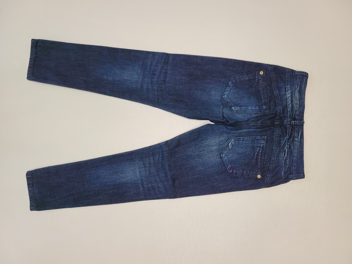 코데즈컴바인 남자 엠보워싱 기모 청바지 32 딥네이비 상품이미지8