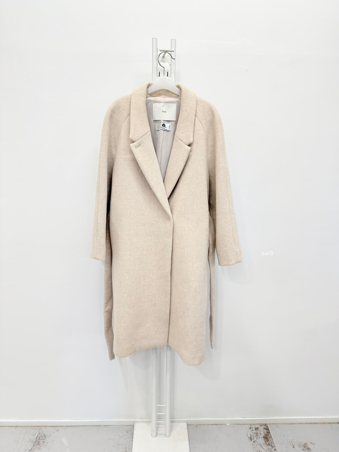 던스트 레글런 벨티드 울코트 상품이미지4