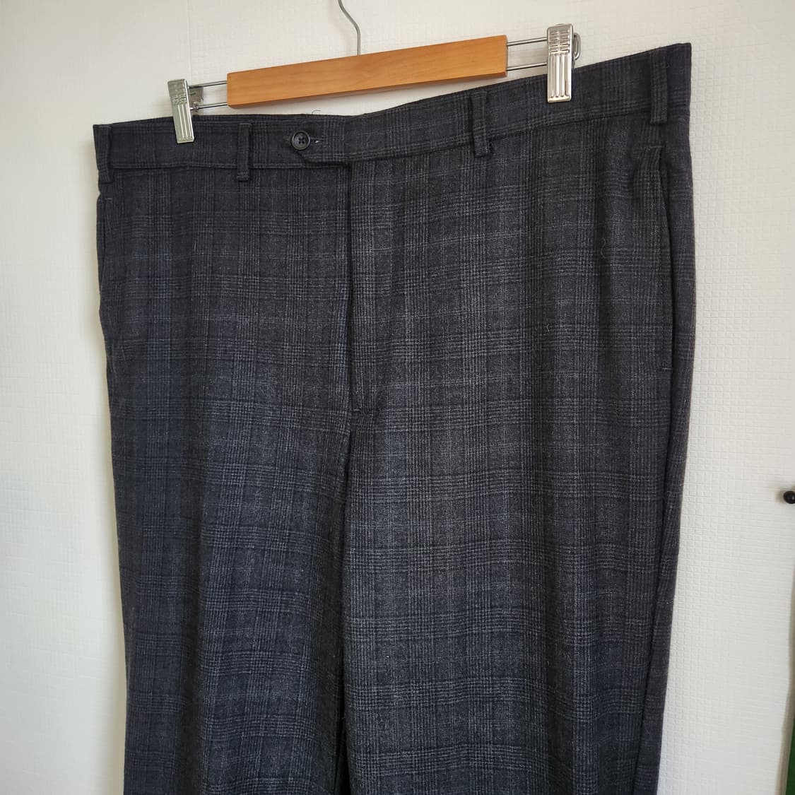 00's 브룩스 브라더스 울 체크 슬랙스 상품이미지2