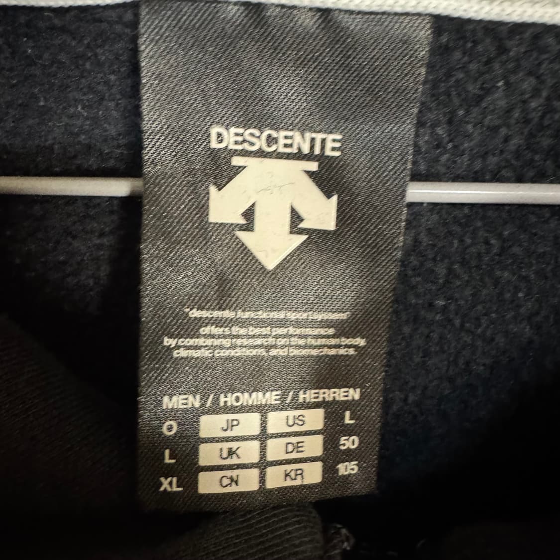 데상트 베이스볼 기모 후드집업 상품이미지6