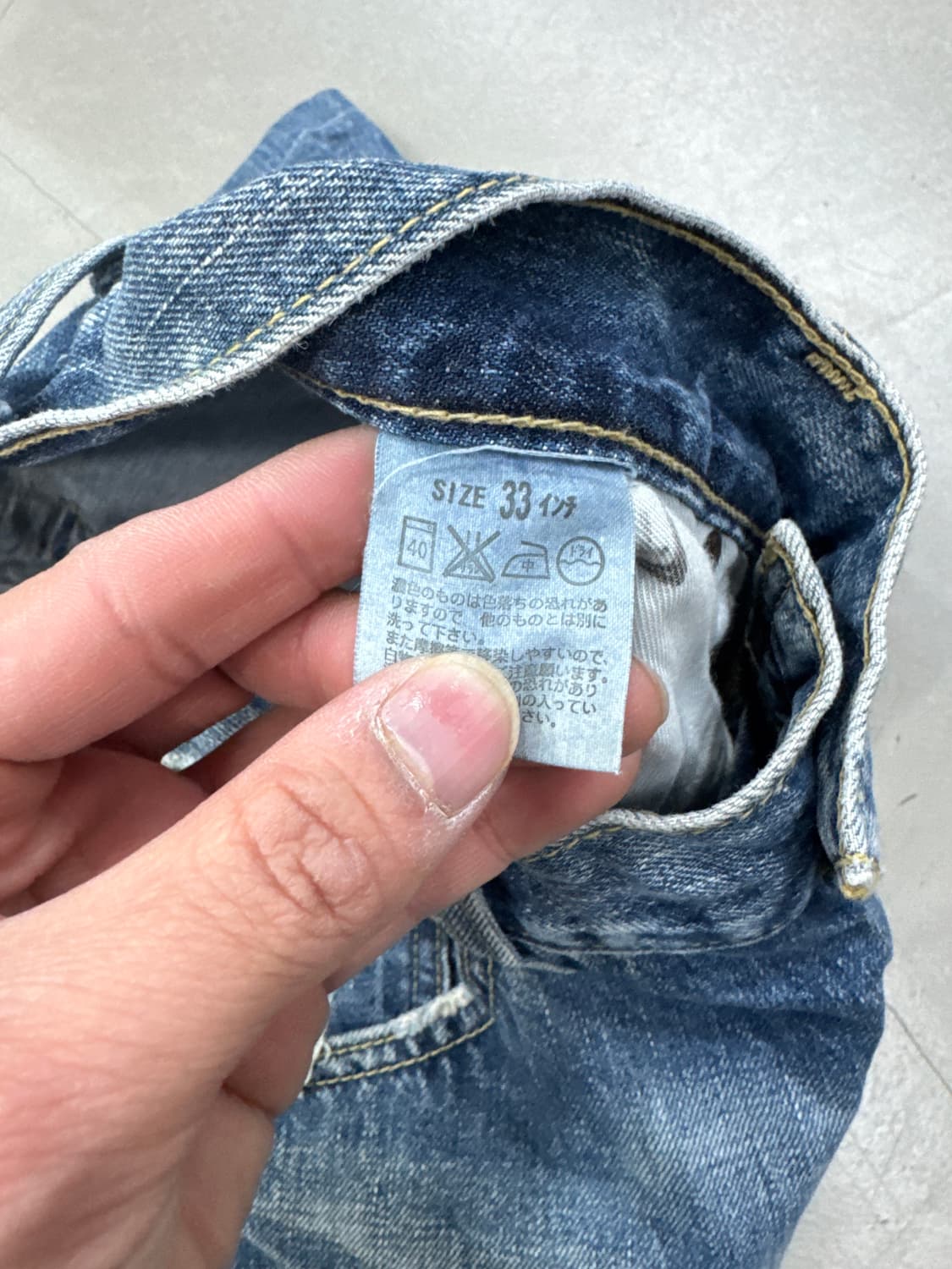 리바이스 데님 하프팬츠 33 상품이미지6