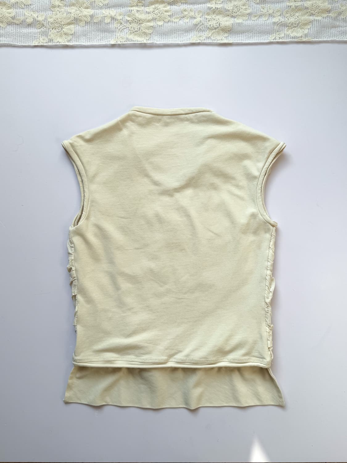 Boucle Floral Pin-Tuck Top 0312 상품이미지6