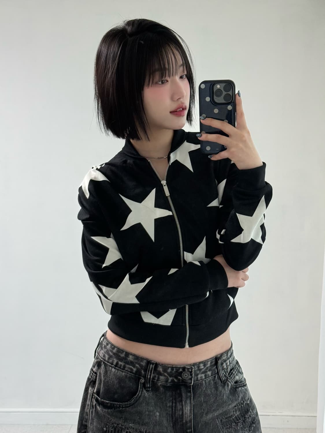 아디다스 스타 블랙 져지 상품이미지5