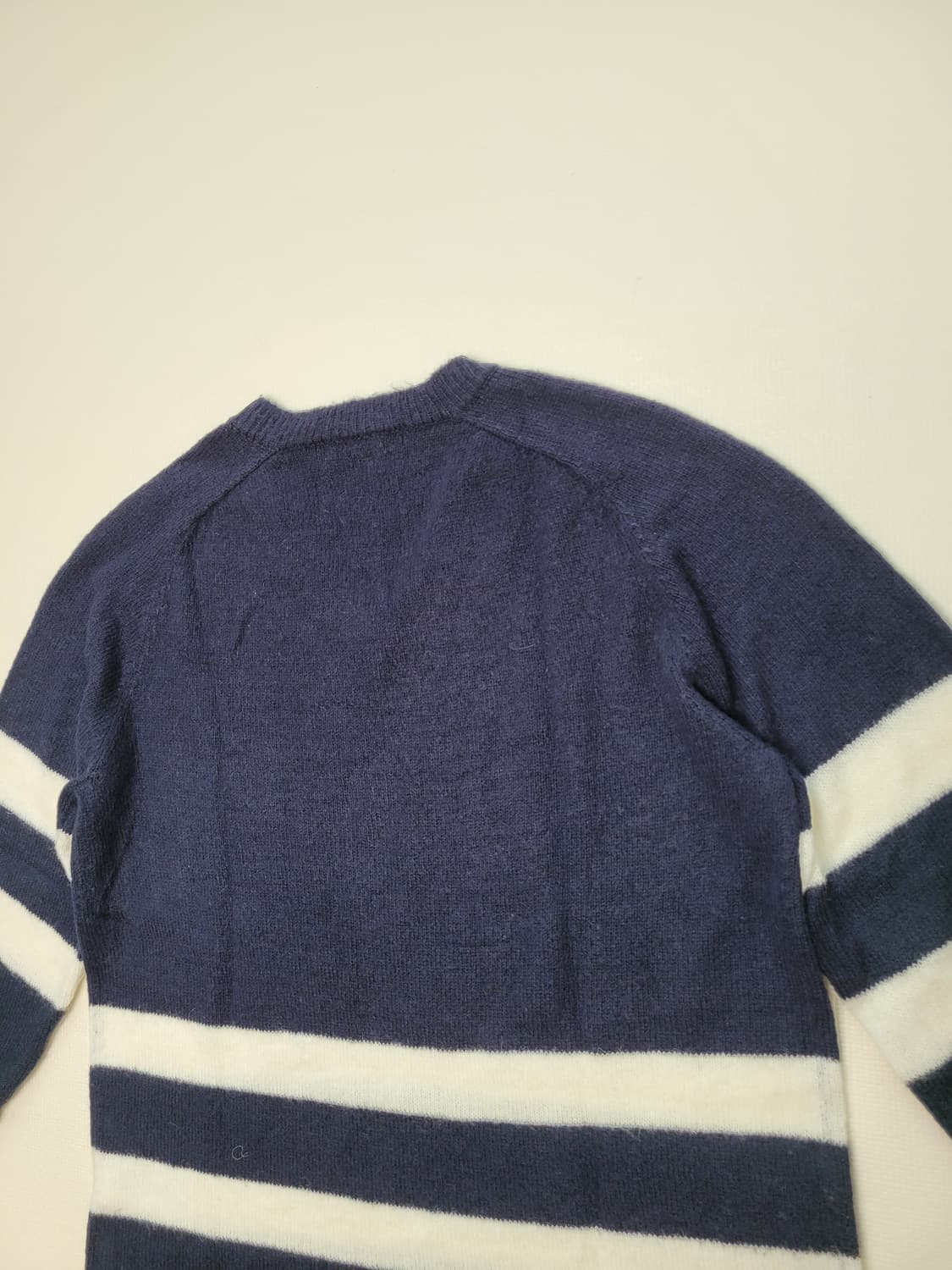 에잇세컨즈 8 seconds V넥 니트 오버핏 105 네이비 상품이미지10