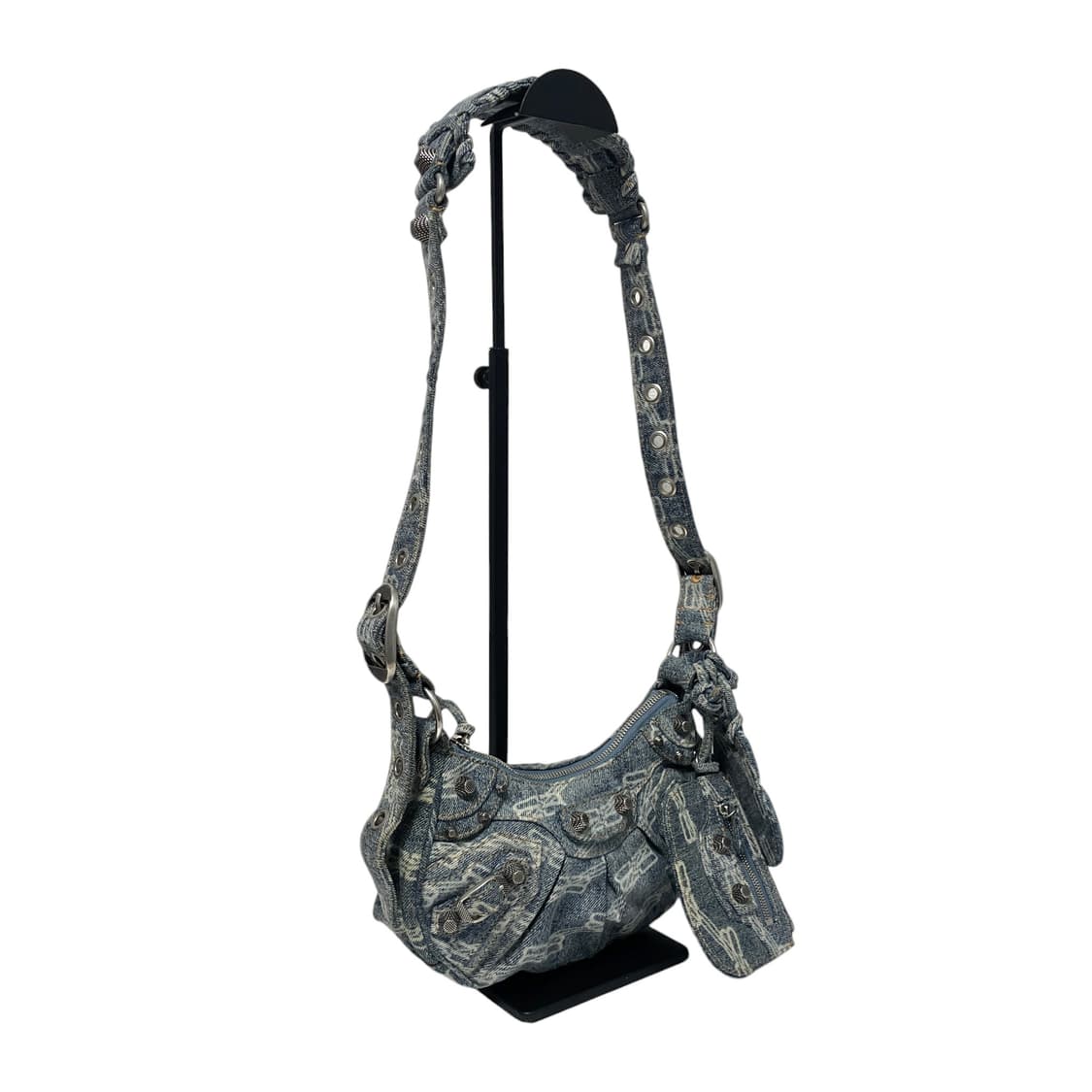 발렌시아가 모노그램 데님 르카골 XS 숄더백 겸 크로스백H00266 상품이미지2