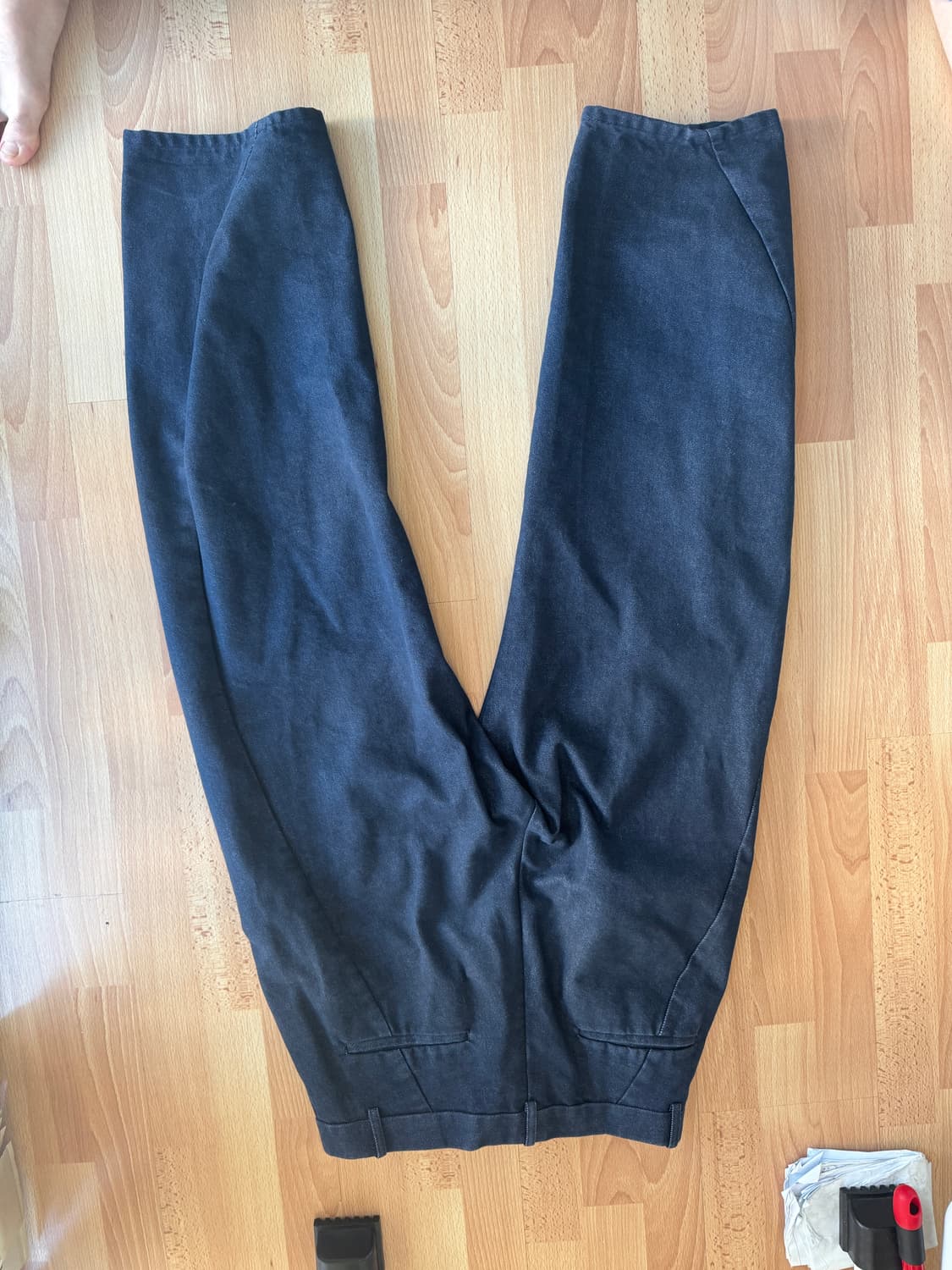 인템포무드 커브드 와이드 데님 판매합니다.  상품이미지2