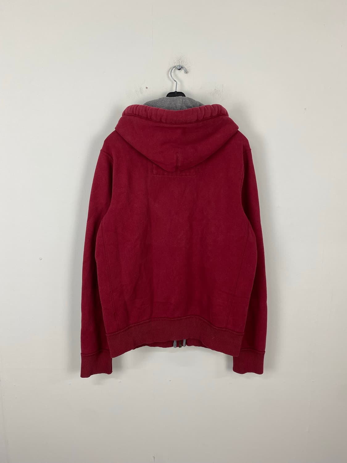 아베크롬비 레드 후드집업 M <458> 상품이미지2