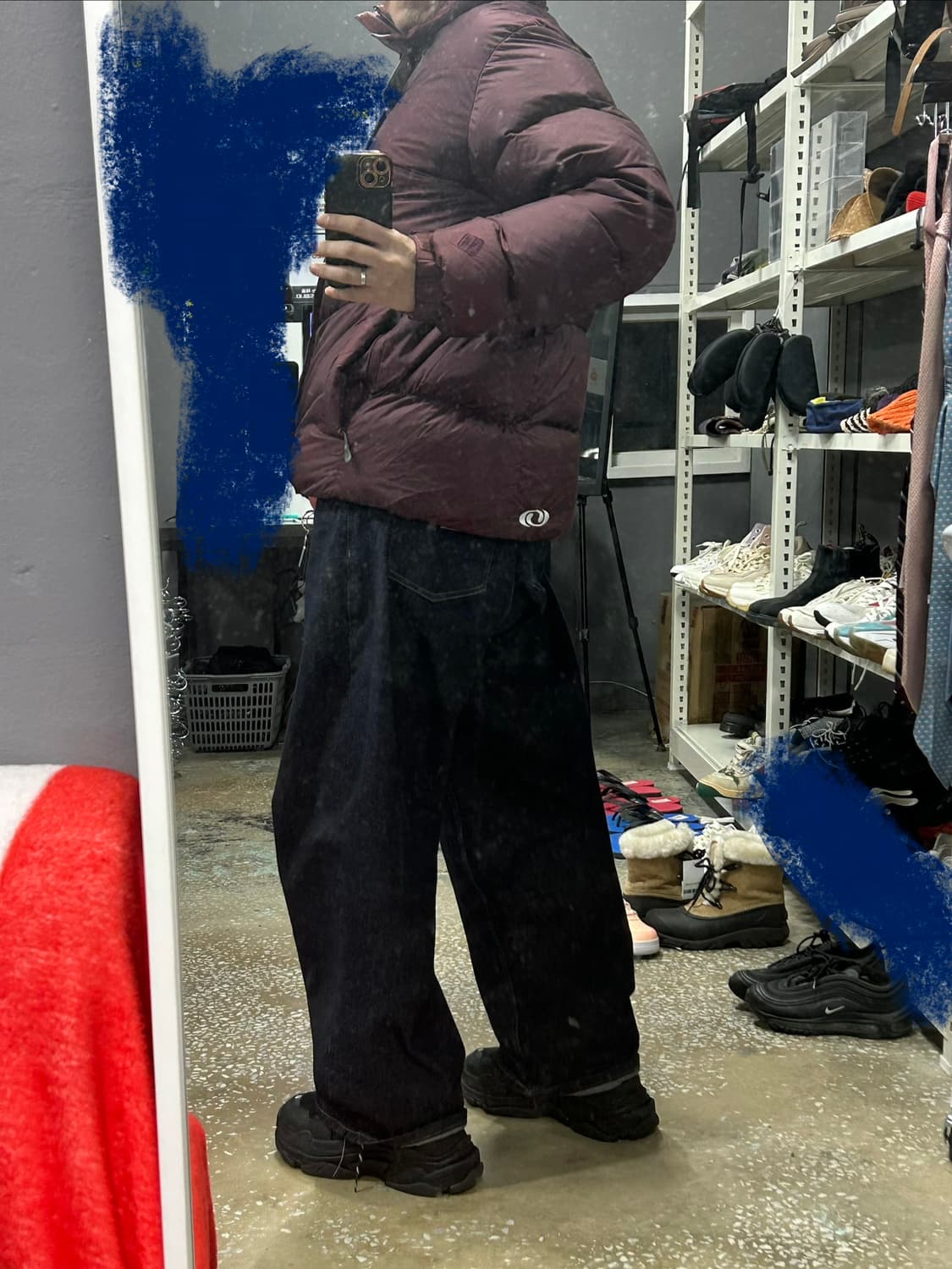 살로몬 구스다운 패딩(L, 800필) 상품이미지3