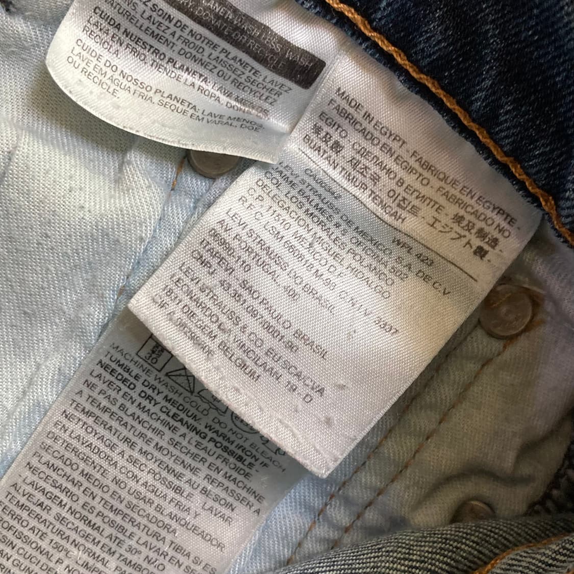 리바이스 513 데님팬츠 W30 L34 상품이미지5