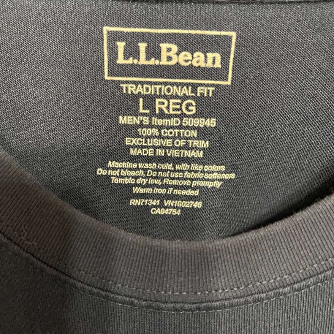 [L.L.Bean] 카타딘 로고 포켓 티셔츠 상품이미지3