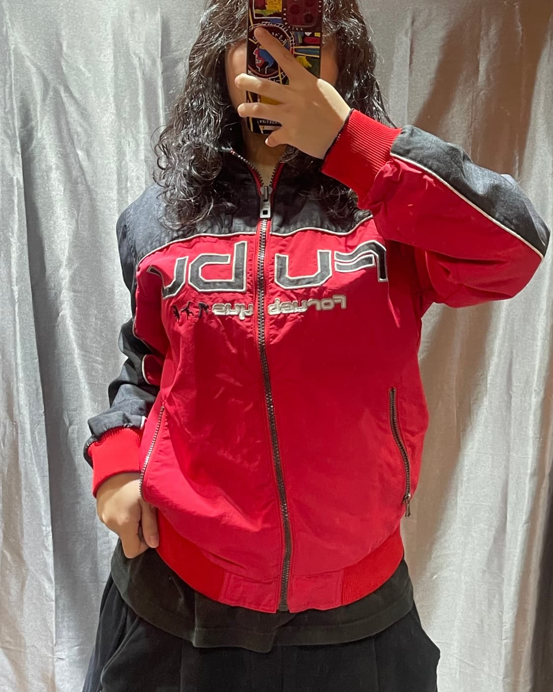 L FUBU 푸부 비보잉 스펠링 로고 자켓 상품이미지1