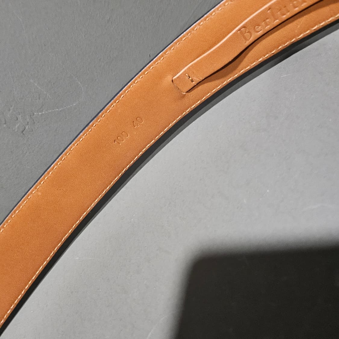벨루티 스크리토 레더 가죽 벨트 상품이미지5