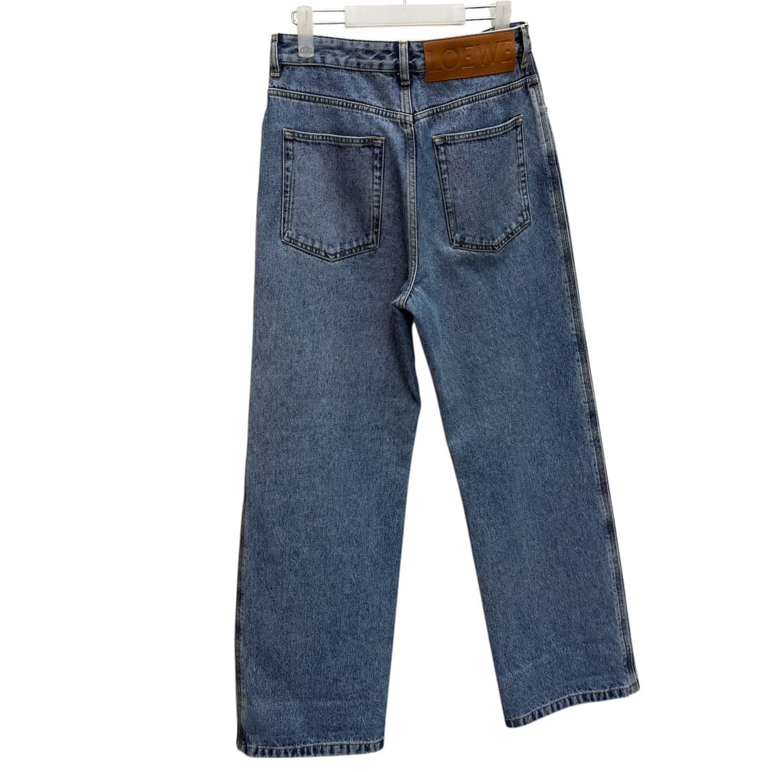 로에베 아나그램 자수 배기 데님팬츠 (30) 상품이미지4