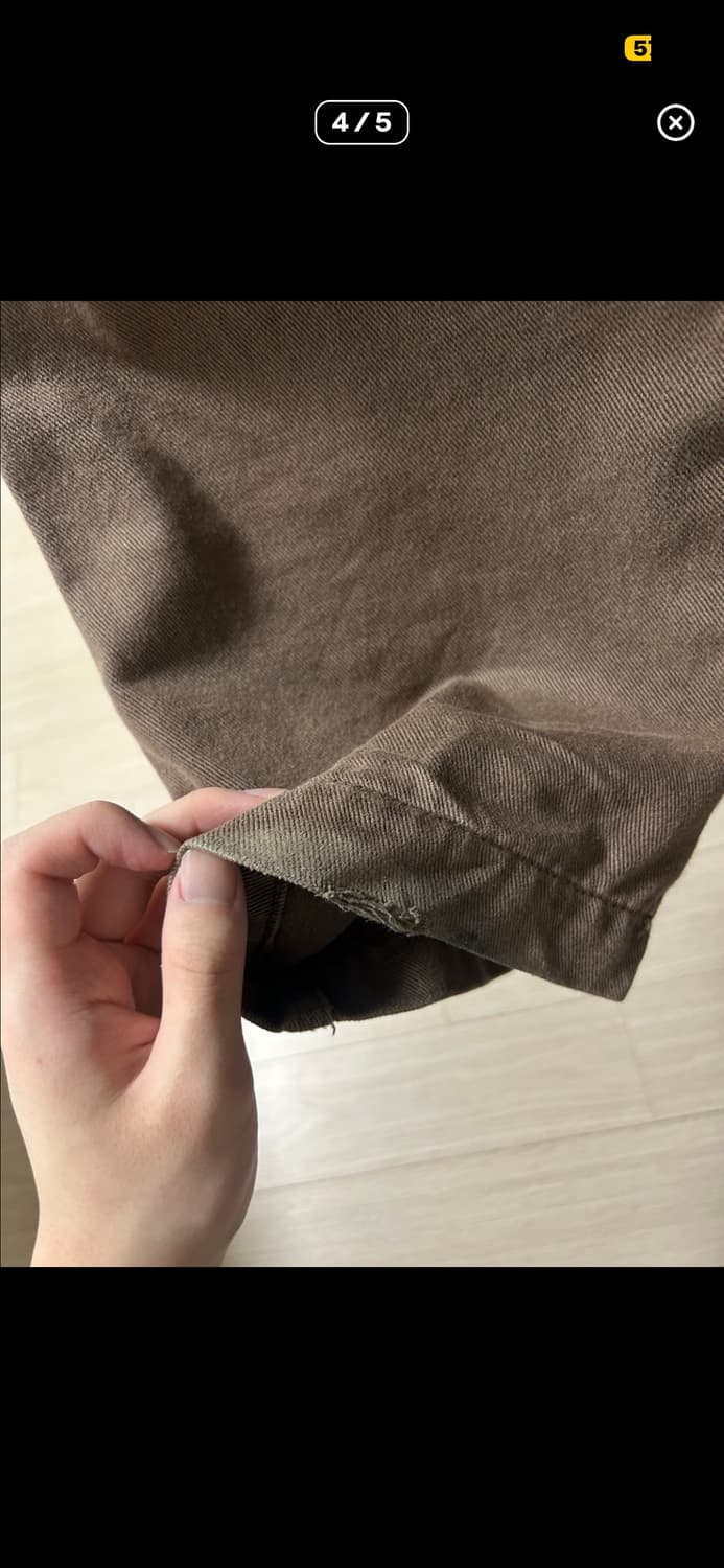 MPa CALF POCKET PANTS (BROWN) 상품이미지3