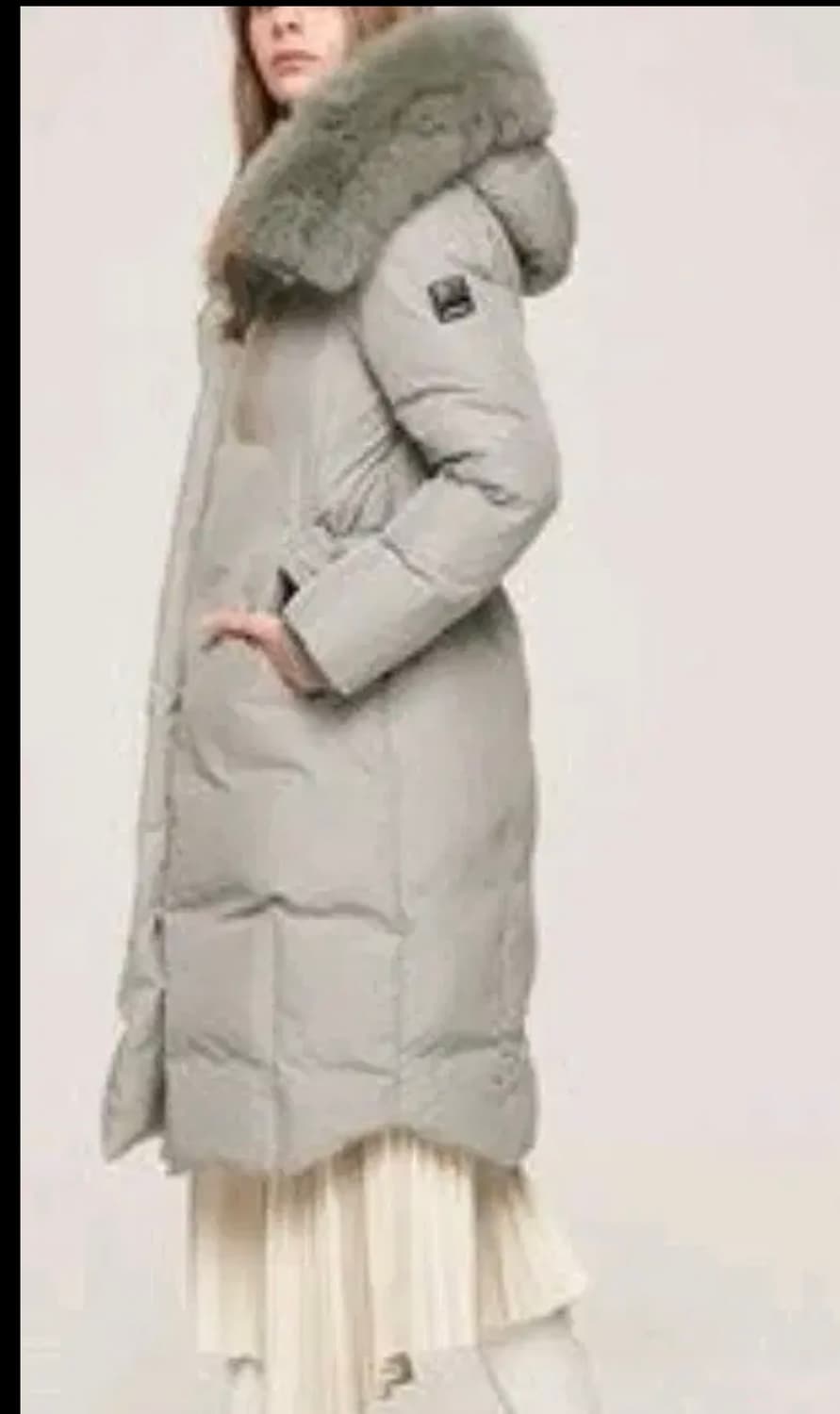 상태최상 에고이스트 사가퍼 롱패딩 55 온앤온 차정원st 상품이미지2