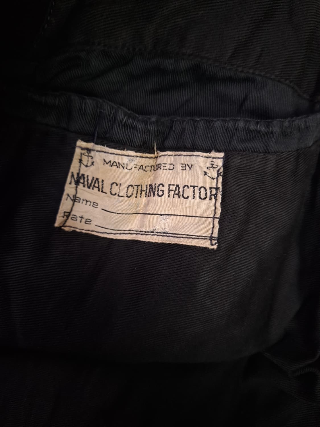 오리지날 WW2 미해군 울 피코트 상품이미지5