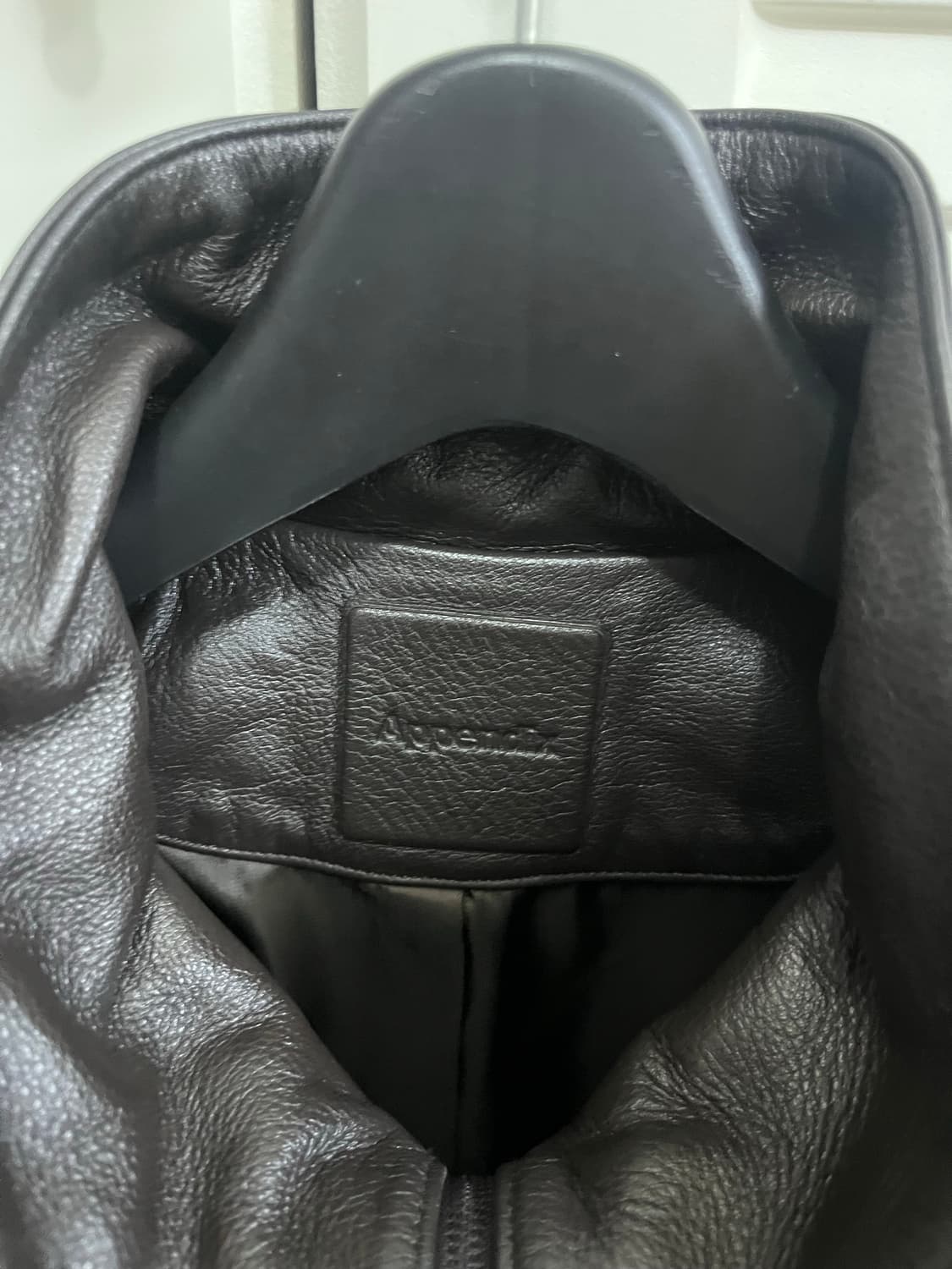 Mudule 레더 자켓 브라운 3 상품이미지5