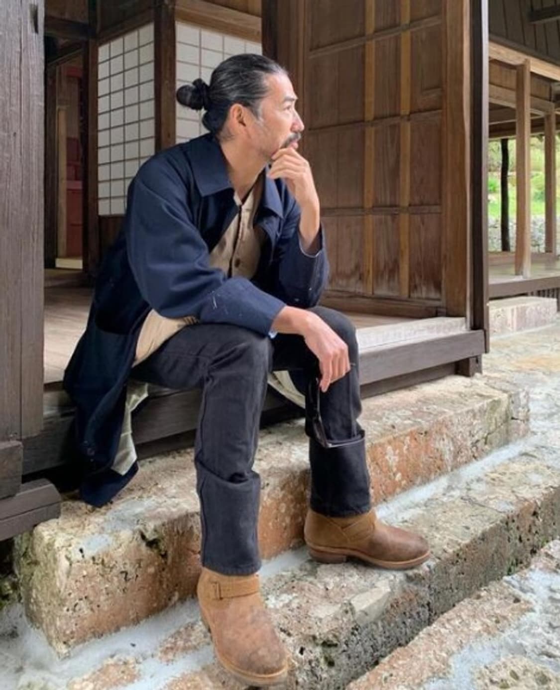 2) visvim 비즈빔 grease monkey coat 몽키 코트 상품이미지7