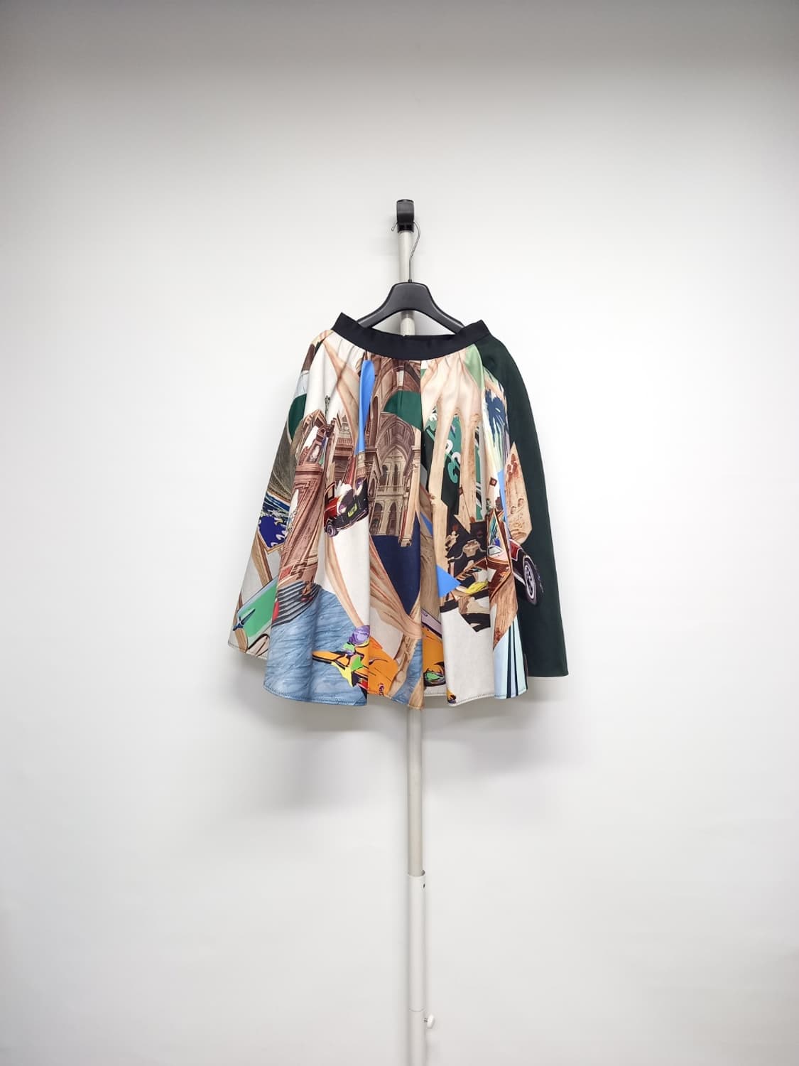 타임 춘추동 얇은네오프렌 A라인플레어 롱 스커트 44 상품이미지1