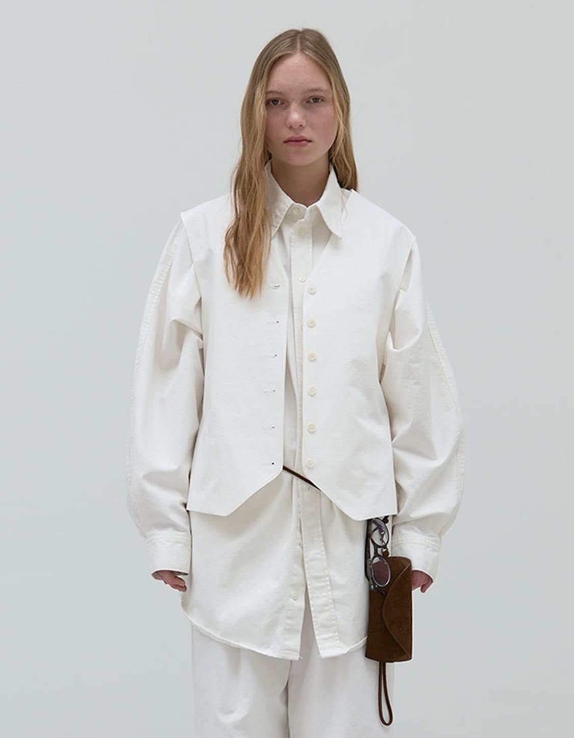 리포스 REPOS OVER COTTON VEST 상품이미지2