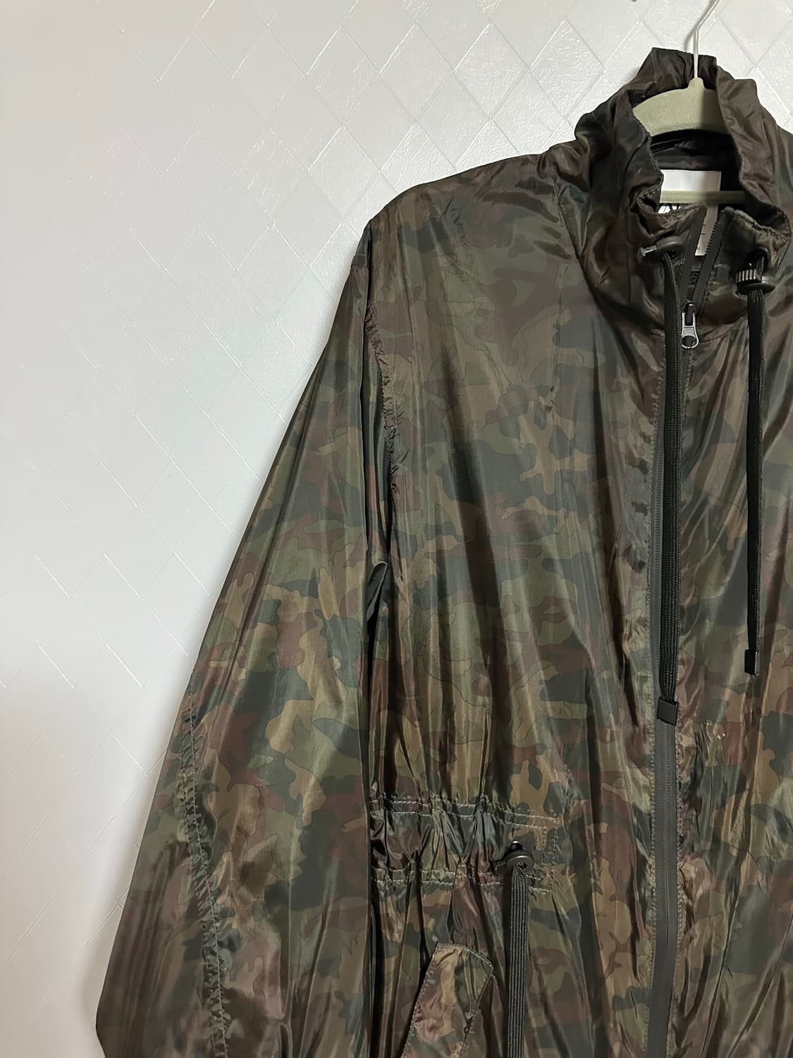 자라 카모플라주 나일론 롱 자켓 상품이미지2