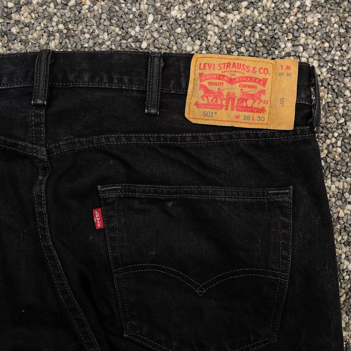 리바이스 501 블랙 (38) 상품이미지7