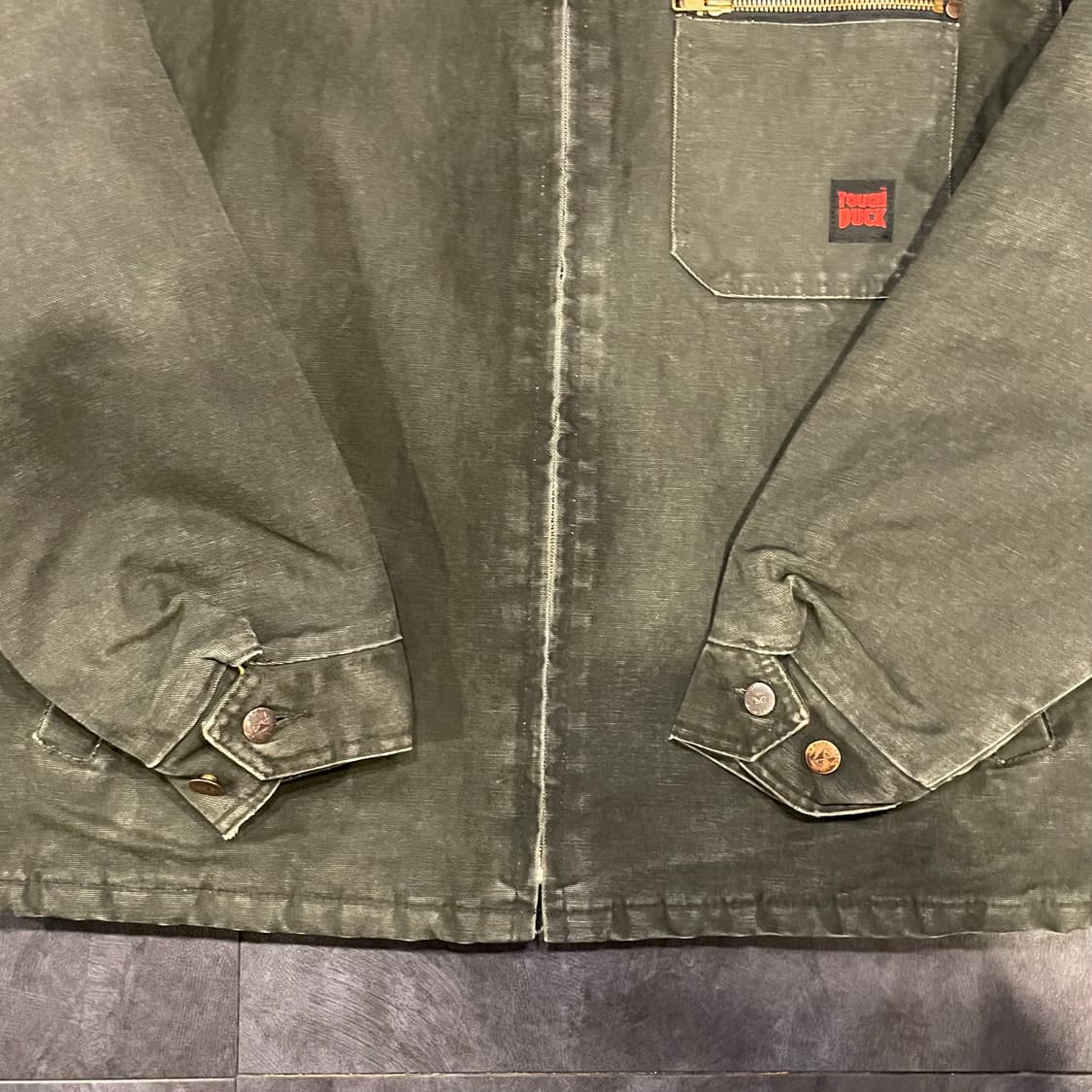 [IM] VTG 카키 워싱 카라 워크자켓 상품이미지10