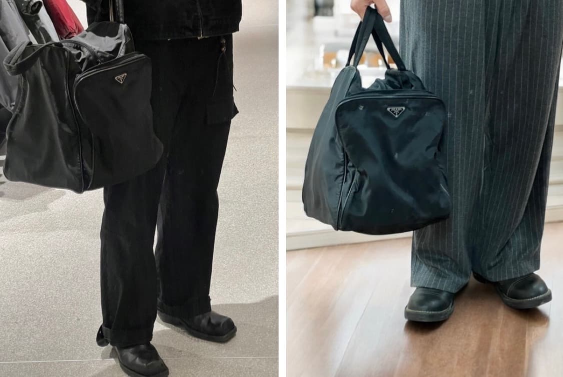 [유니섹스]프라다 빅사이즈 SKI Boot tote 토트/보스턴 백 상품이미지10