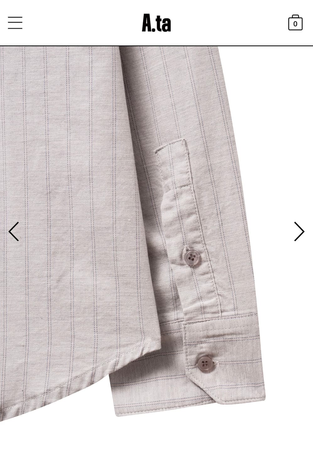 A.ta 에이타 셔츠 빈티지 심플 상품이미지5