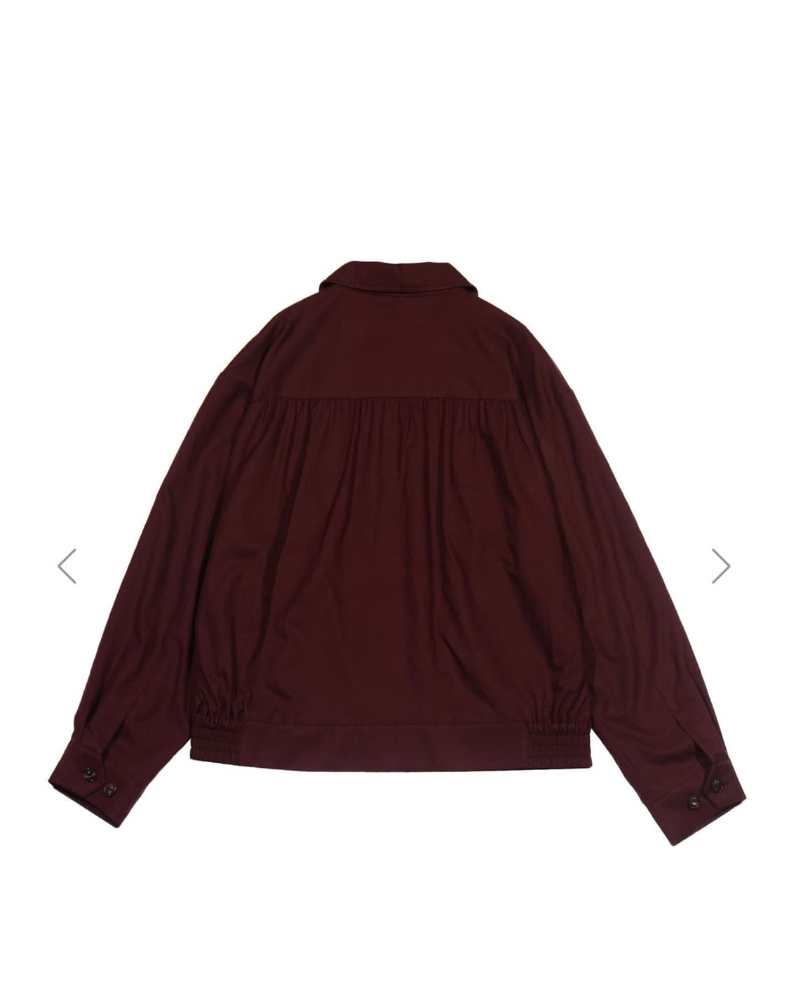 50's zip jacket (Maroon) 상품이미지2