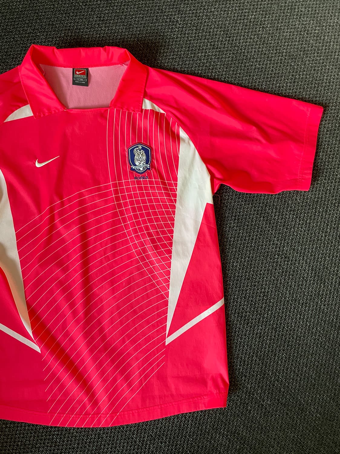 나이키 2002 대한민국 국대 반팔 유니폼 져지 상품이미지4