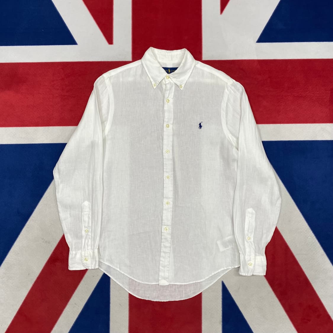 폴로 린넨 셔츠 S 실측 M  상품이미지1