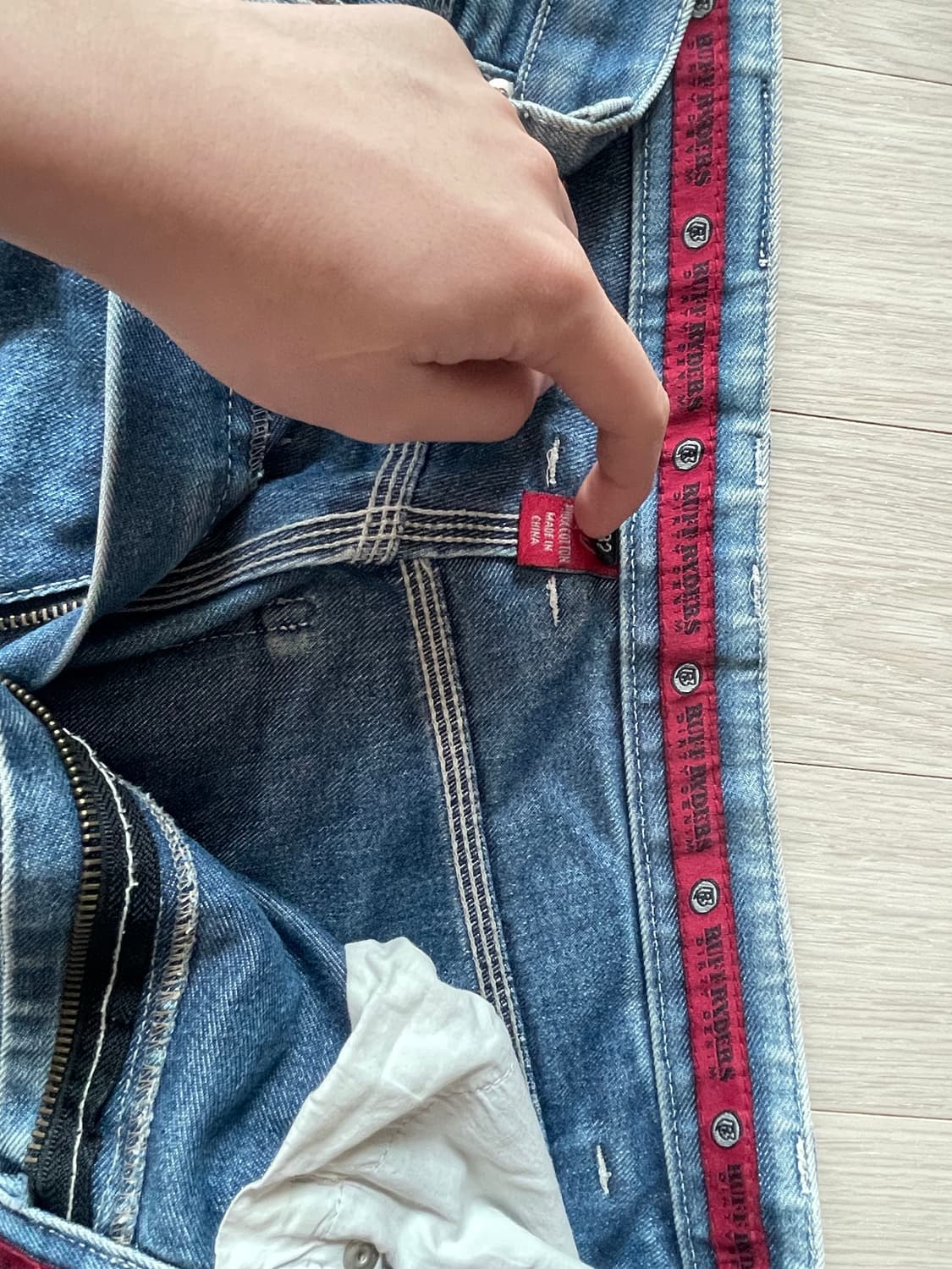 Ruff Ryders 와이드 데님카펜더 팬츠 상품이미지5