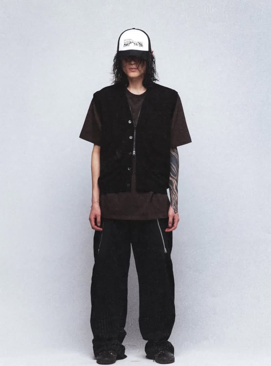 3) 해칭룸 full zip knit vest 상품이미지8