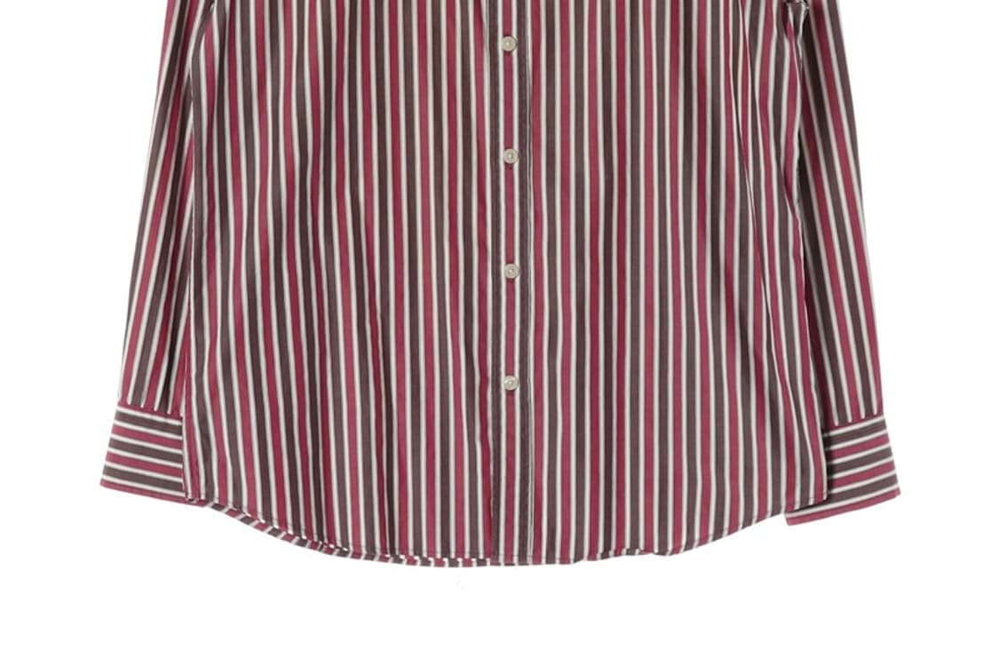 프랑코 페라로 이탈리안 무드 멀티 스트라이프 셔츠 M 상품이미지4