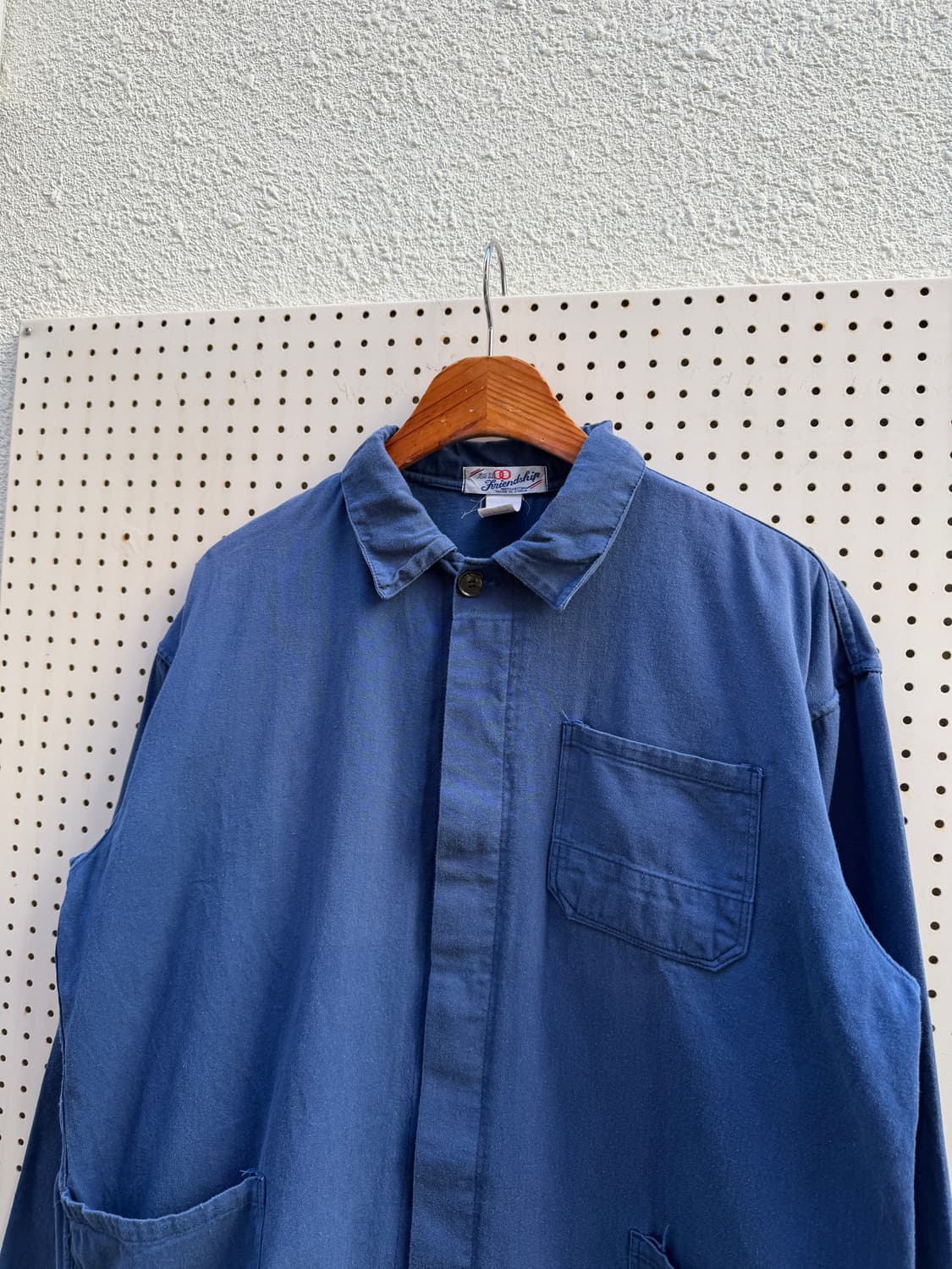 1970s FADED BLUE FRIENDSHIP OLD 프렌치워크자켓 상품이미지7