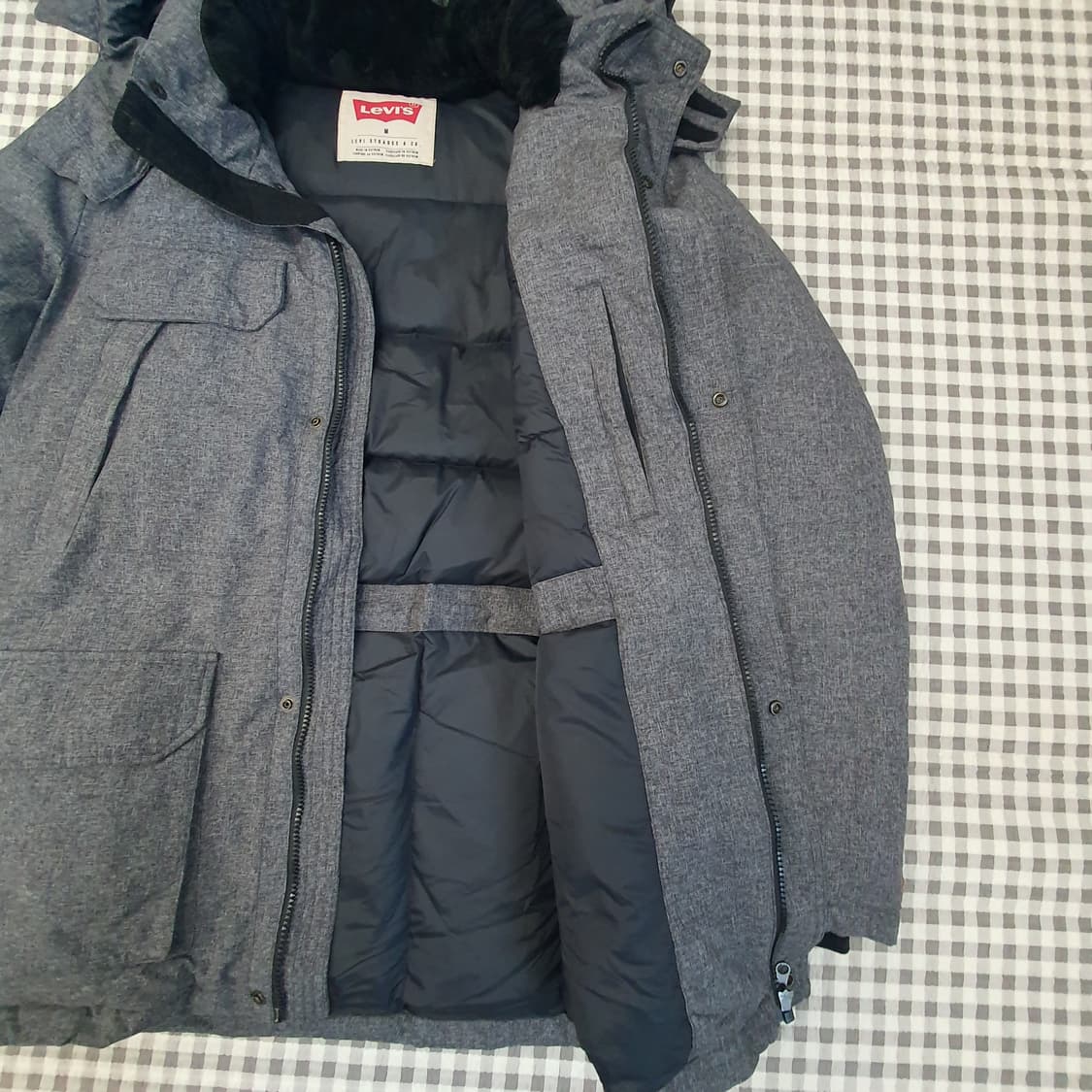 리바이스 오리털 겨울 패딩 남자95~100 상품이미지7
