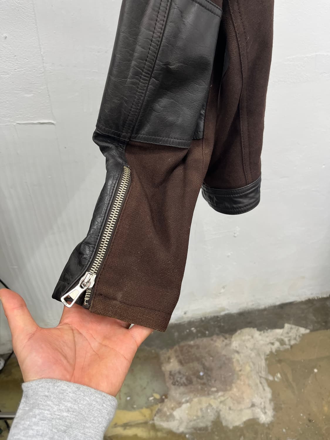 L) ITALY MADE COW LEATHER RIDER JACKET 상품이미지7