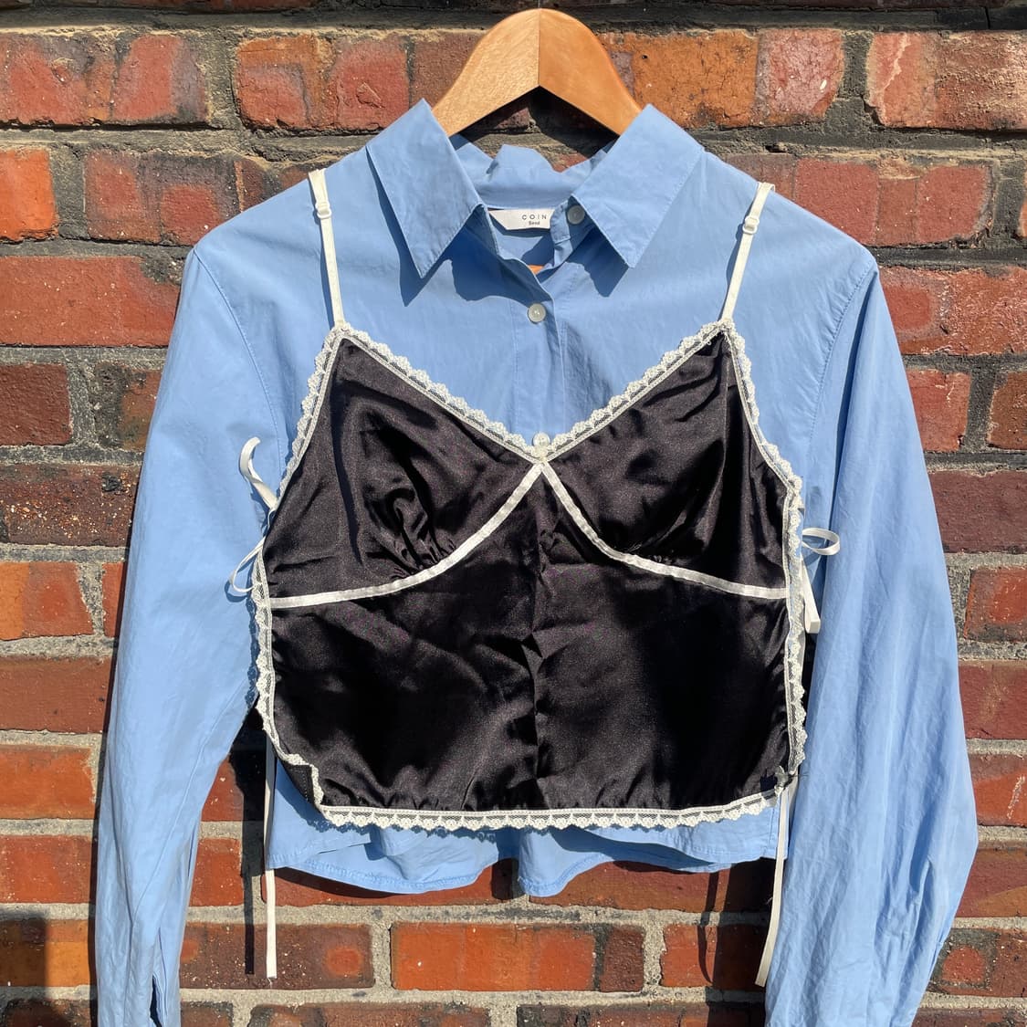 뷔스티에 셔츠 set 상품이미지1