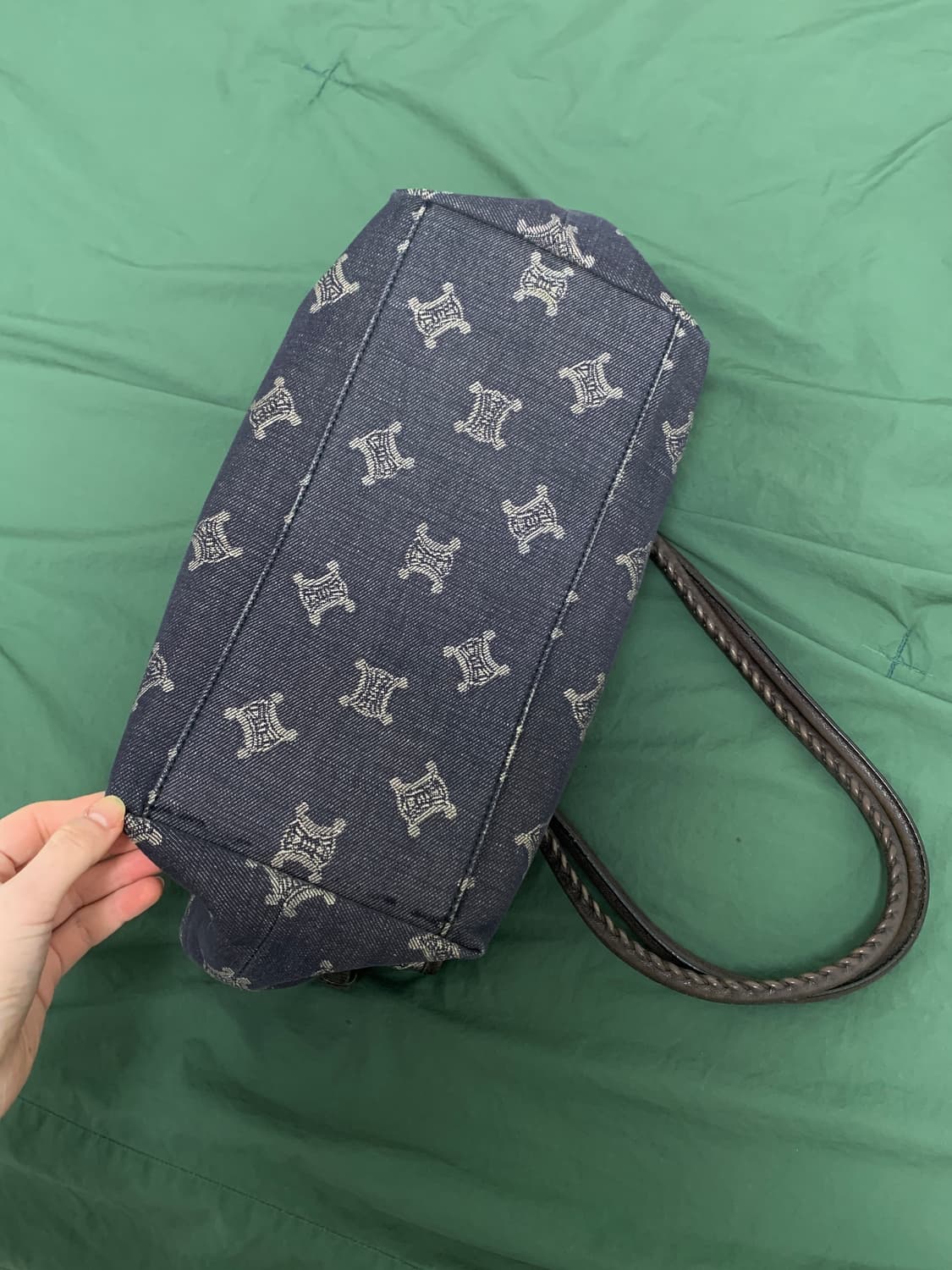 셀린느 마카담 데님 숄더백 (빈티지백) 상품이미지5